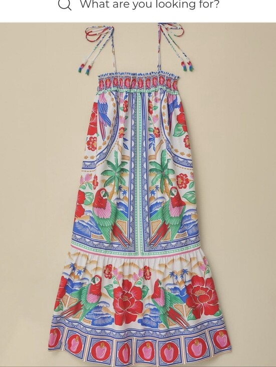 FARM Rio Dresses & Skirts - Farm Rio Flowers Beach Midi Dress